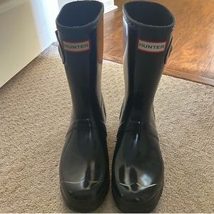 Hunter Original Short Gloss Adjustable Rain Boot